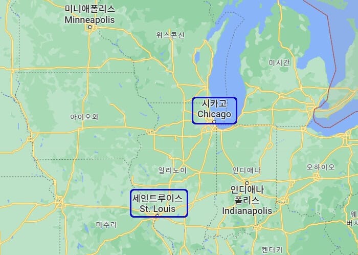 미국-중부-지역